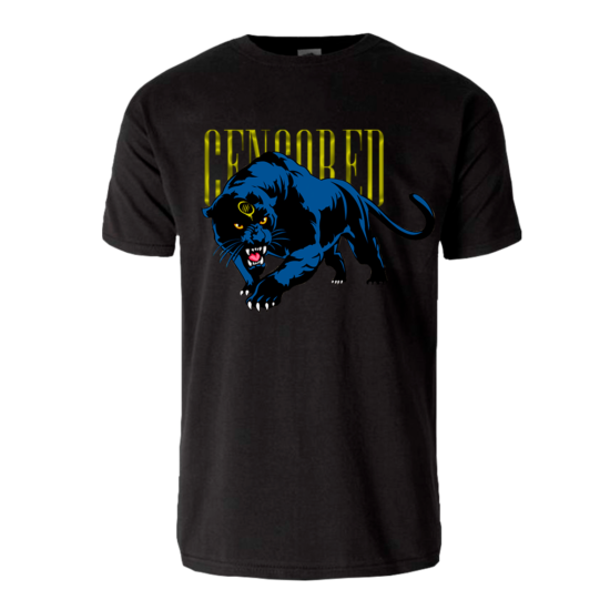 Censored Clothing - Panther - Camiseta