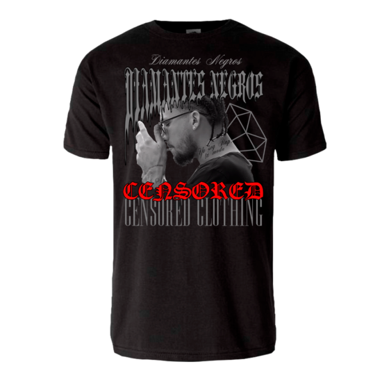 Diamantes Negros x Censored Clothing - #3 - Camiseta