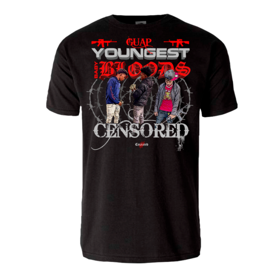 Censored Clothing – YOUNGEST BLOODS – Camiseta