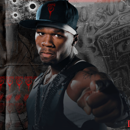 50 Cent - Flag/Poster